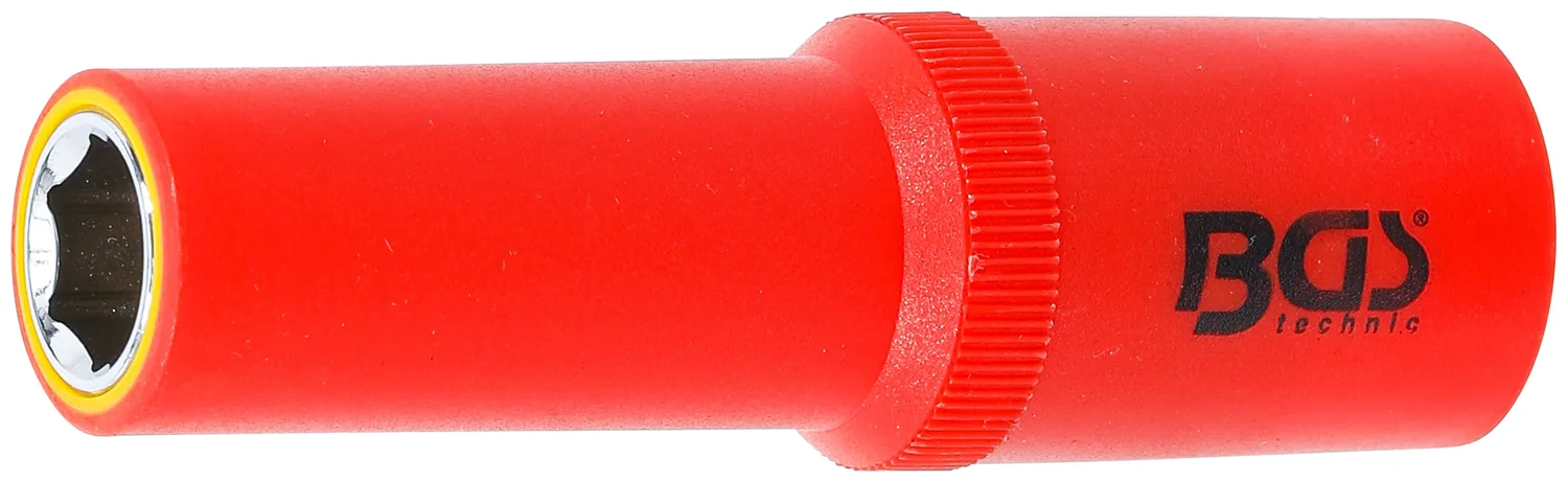 VDE-topnøgleindsats, sekskantet | 12,5 mm (1/2") | 12 mm