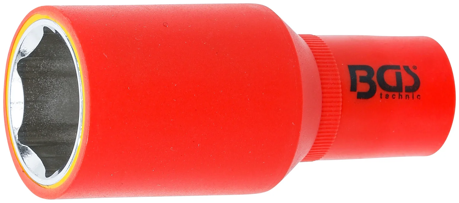 VDE-topnøgleindsats, sekskantet | 12,5 mm (1/2") | 27 mm