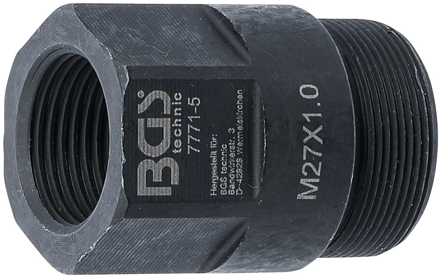 Afmonteringsadapter fra BGS 7771 | M27 x M20 x 41 mm
