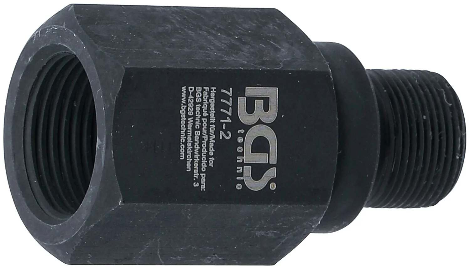 Afmonteringsadapter fra BGS 7771 | M17 x M20 x 52 mm