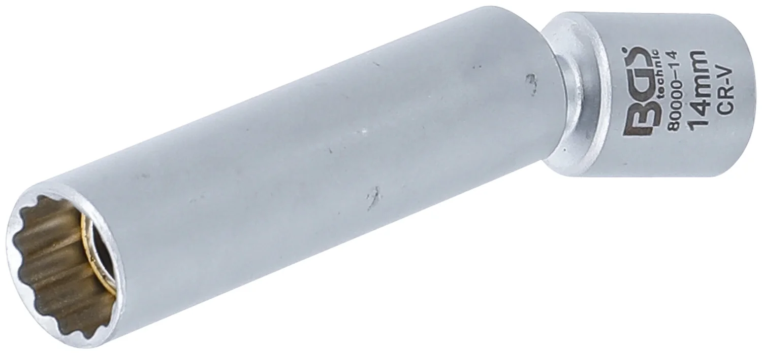 Gløde-og tændrør-sæt med leddelt top | 10 mm (3/8") | 14 mm