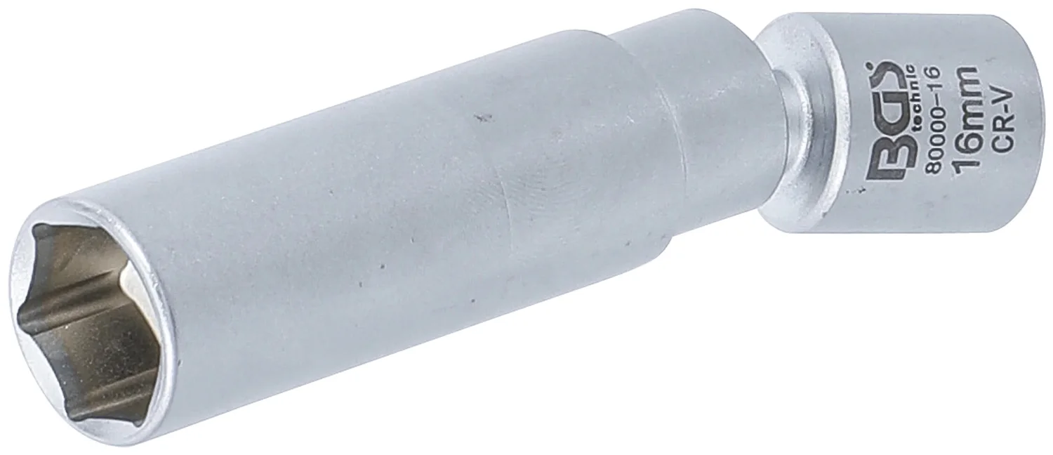 Gløde-og tændrør-sæt med leddelt top | 10 mm (3/8") | 16 mm