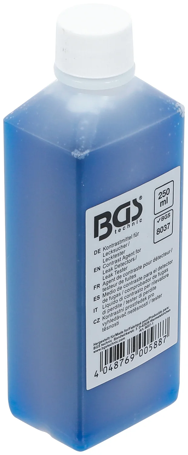Kontrastmiddel til lækagesøger / lækagetester | 250 ml | til BGS 8037