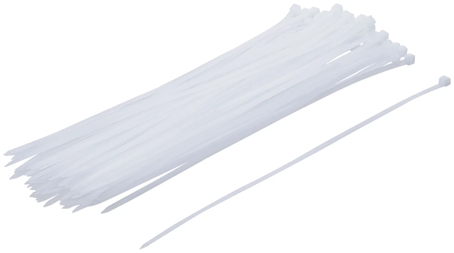 Stripsortiment | hvid | 4,8 x 300 mm | 50 dele