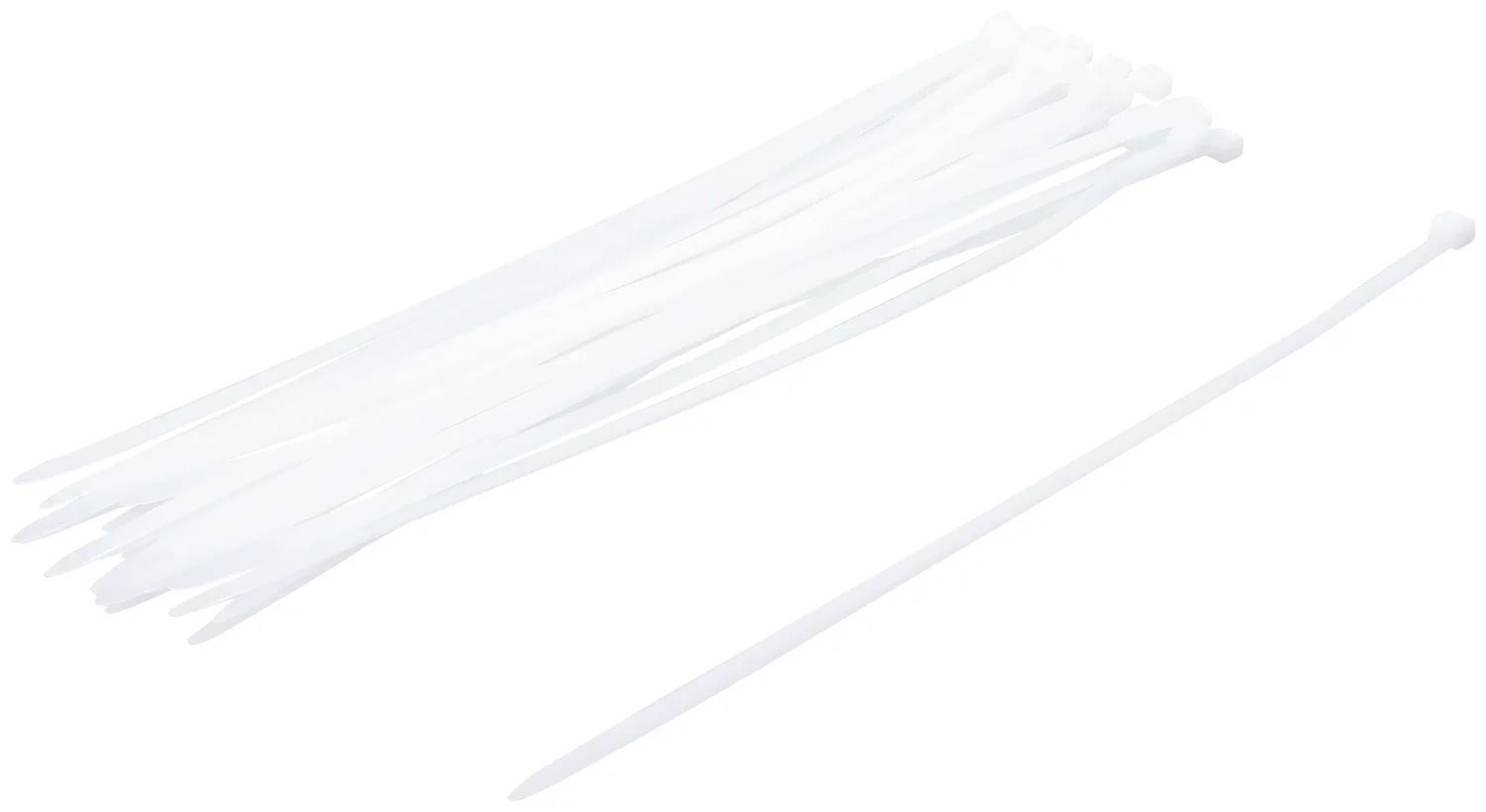 Stripsortiment | hvid | 8,0 x 400 mm | 30 dele