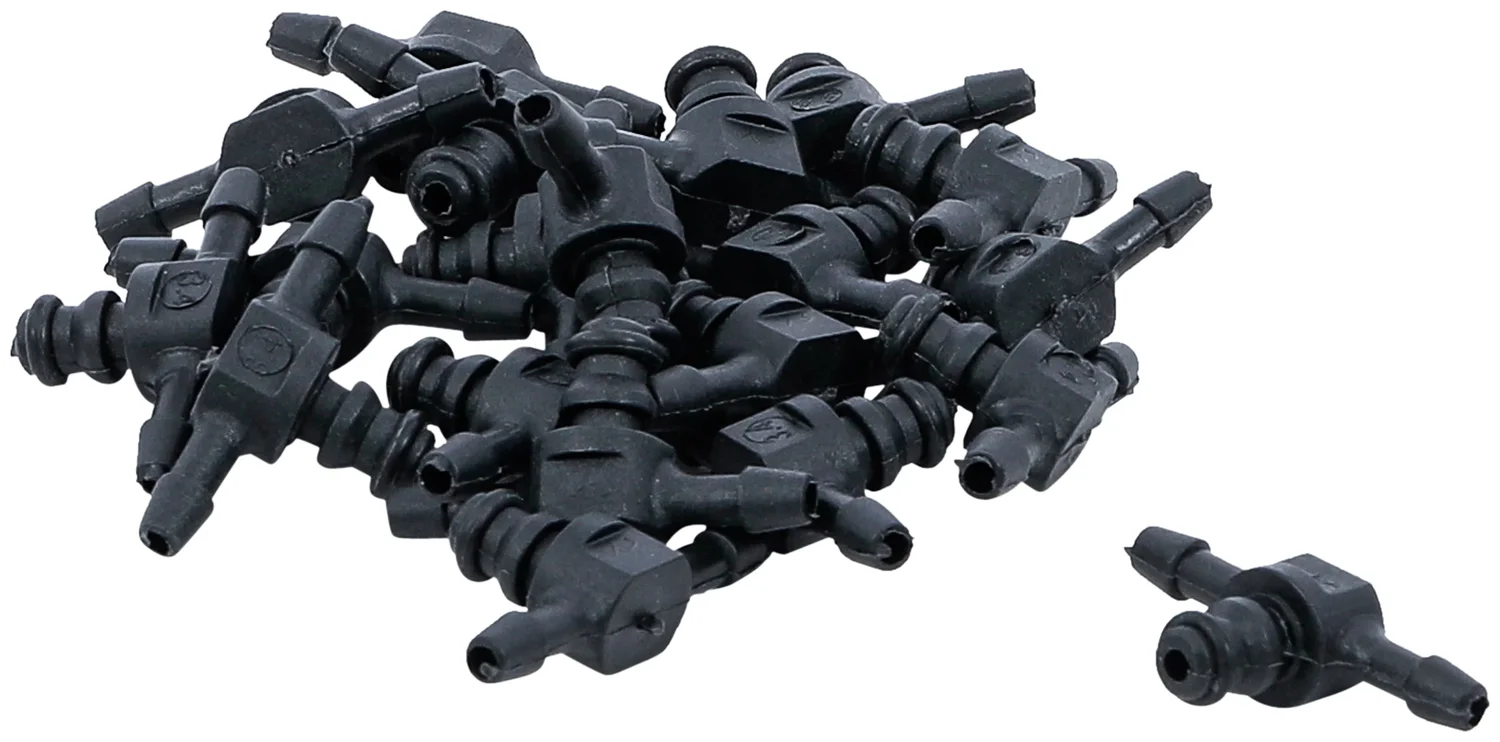 Plastsamlebeslag-sæt | T-form | 30 dele