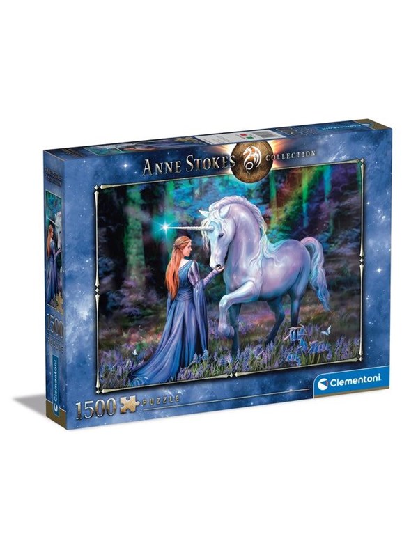 Clementoni Jigsaw Puzzle Anne Stokes Bluebell Woods 1500pcs. Gulv