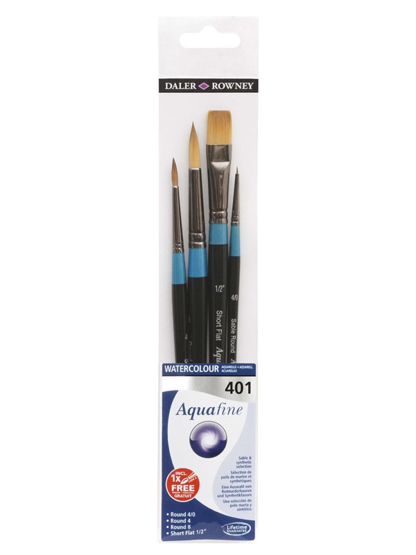 Daler-Rowney Aquafine Wallet 401 4 pcs