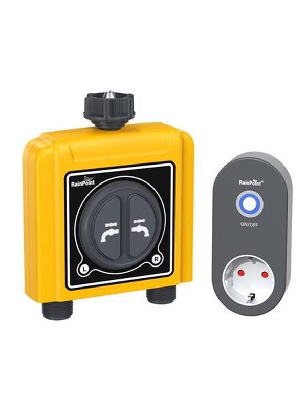 RainPoint 2-Zone Irrigation Controller - With App