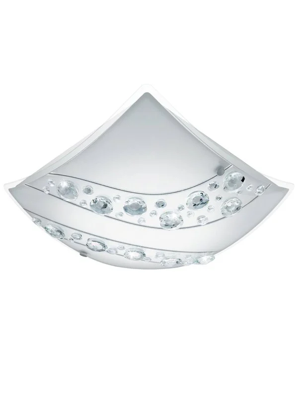 EGLO NERINI PLAFOND 1600LM 340X340 KRYSTALL