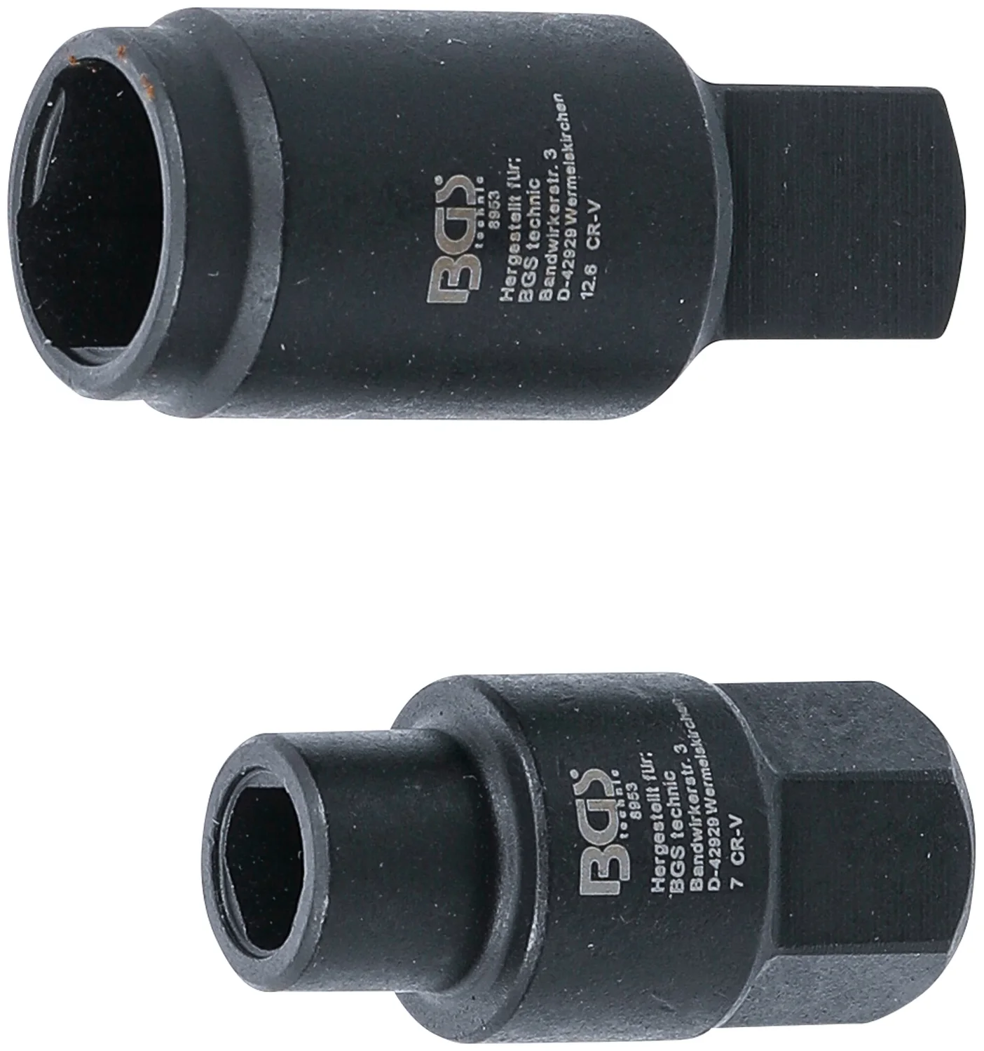 Toppe til Bosch-indsprøjtningspumper | 3-kant | 7 / 12,6 mm