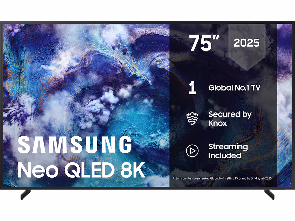 Samsung 75" QN900F Neo QLED 8K Mini LED  Smart TV (2025)