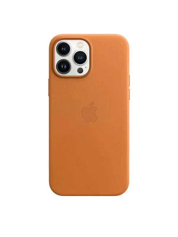 Apple iPhone 13 Pro Max Leather Case with MagSafe - Golden Brown