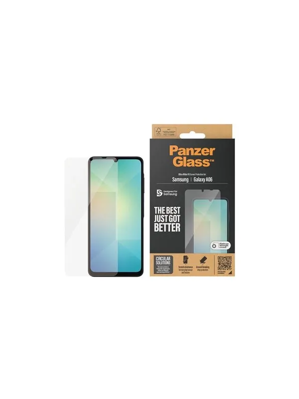 PanzerGlass Screen Protector Samsung Galaxy A06 | Ultra-Wide Fit