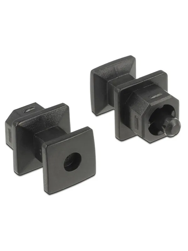 DeLOCK Dust Cover for TOSLINK Female with Grip (10-Pack)