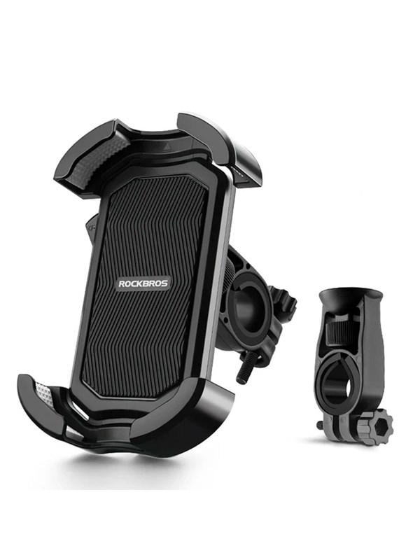 Rockbros 25210032001 Bike Phone Holder for Handlebars - Black