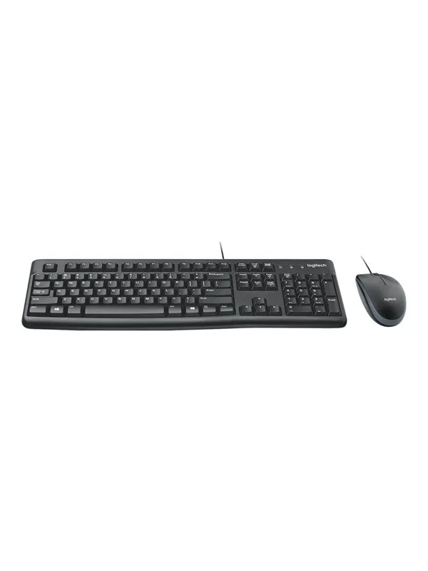 Logitech Desktop MK120 - Tastatur & Mussett - Italiensk
