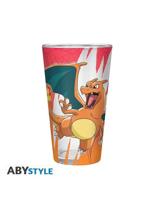 ABYstyle - POKEMON Large Glass Premium Charizard - Glass