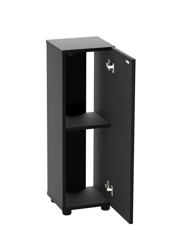 AQUAEL Nano Aquarium Duo Cabinet Stand 29x29x90cm Black