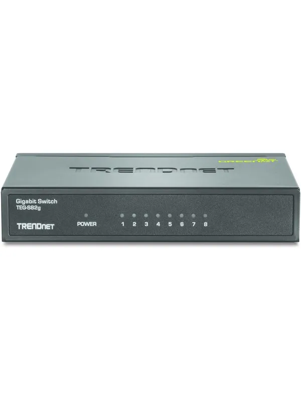 TRENDnet TEG S82g 8-Port Gigabit GREENnet Switch
