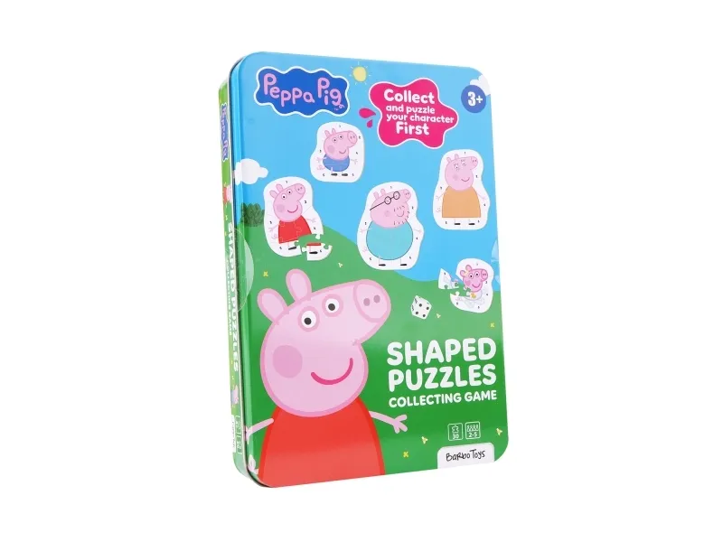Peppa Pig Puzzle Game In Tin Box