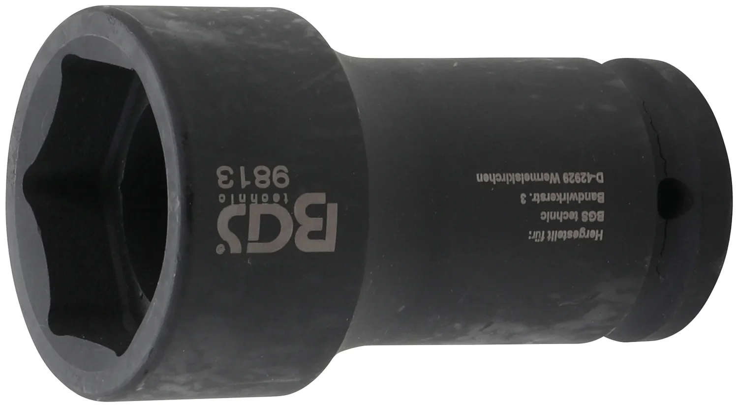 Kraftig topnøgletop sekskant, dyb | 20 mm (3/4") | 41 mm