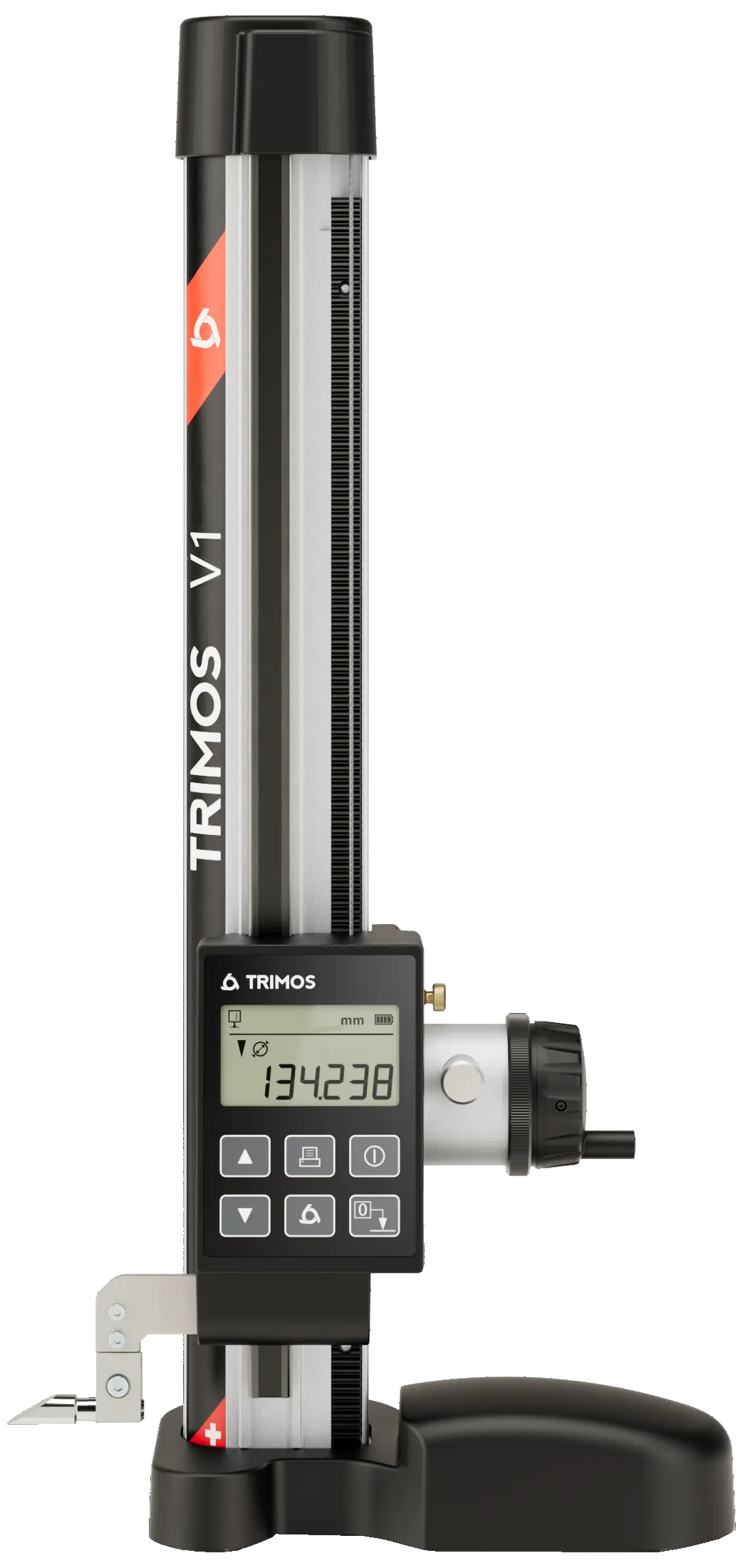 Trimos højdemåler V1 m/stålbase, 300mm