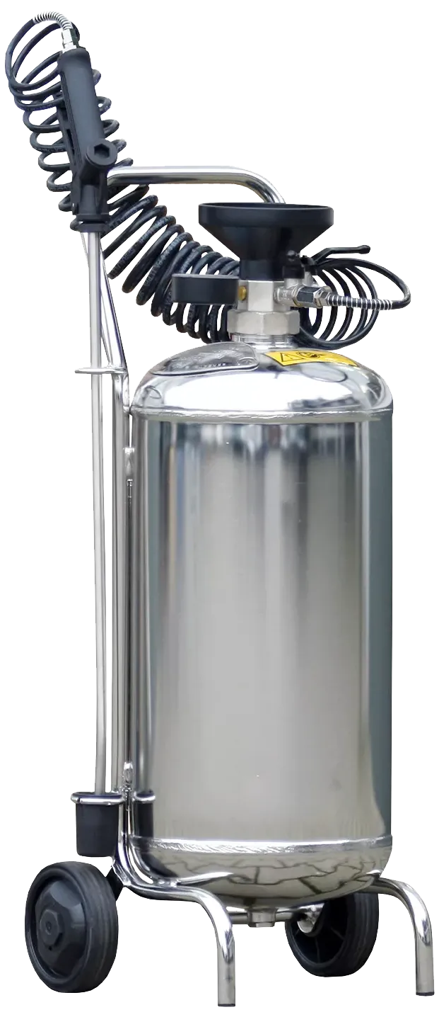 Koncentratsprøjte rustfri 24ltr 10mtr slange