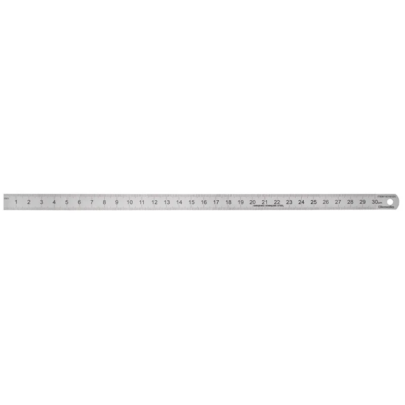 Stållineal rustfri 300x13x0,5 (Flex type)
