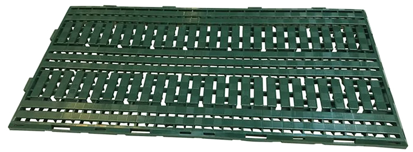 Arca arbejdspladsmåtte grøn plast 1200×600×25mm