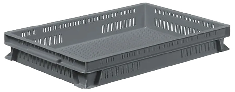 Arca 6471 transportkasse Euro grå 600×400mm 18 ltr