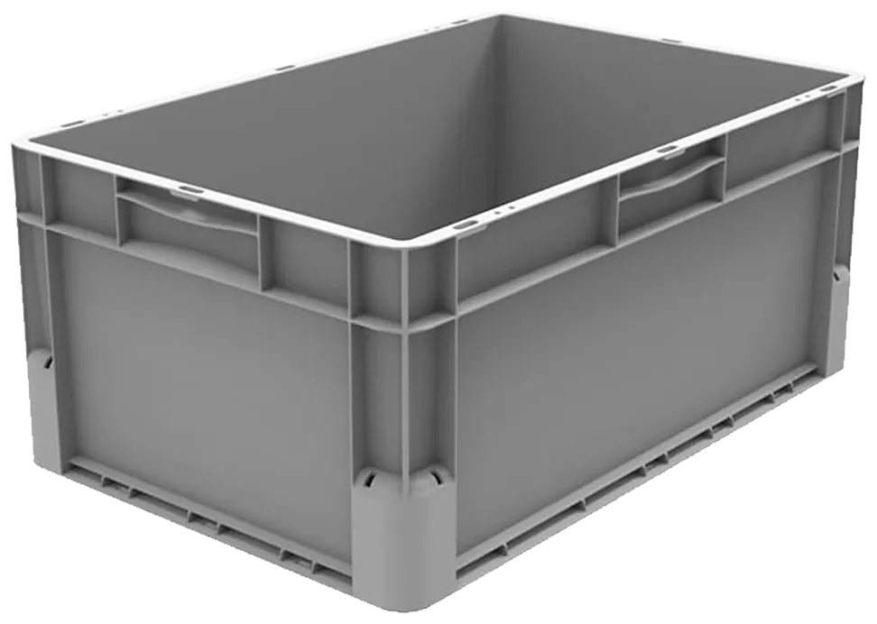 Arca EuroClick kasse grå 600×400×270mm 51,6 ltr