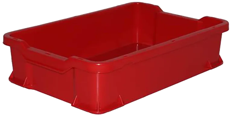 Arca 7904 Unikasse rød 600×400×145mm 24 ltr