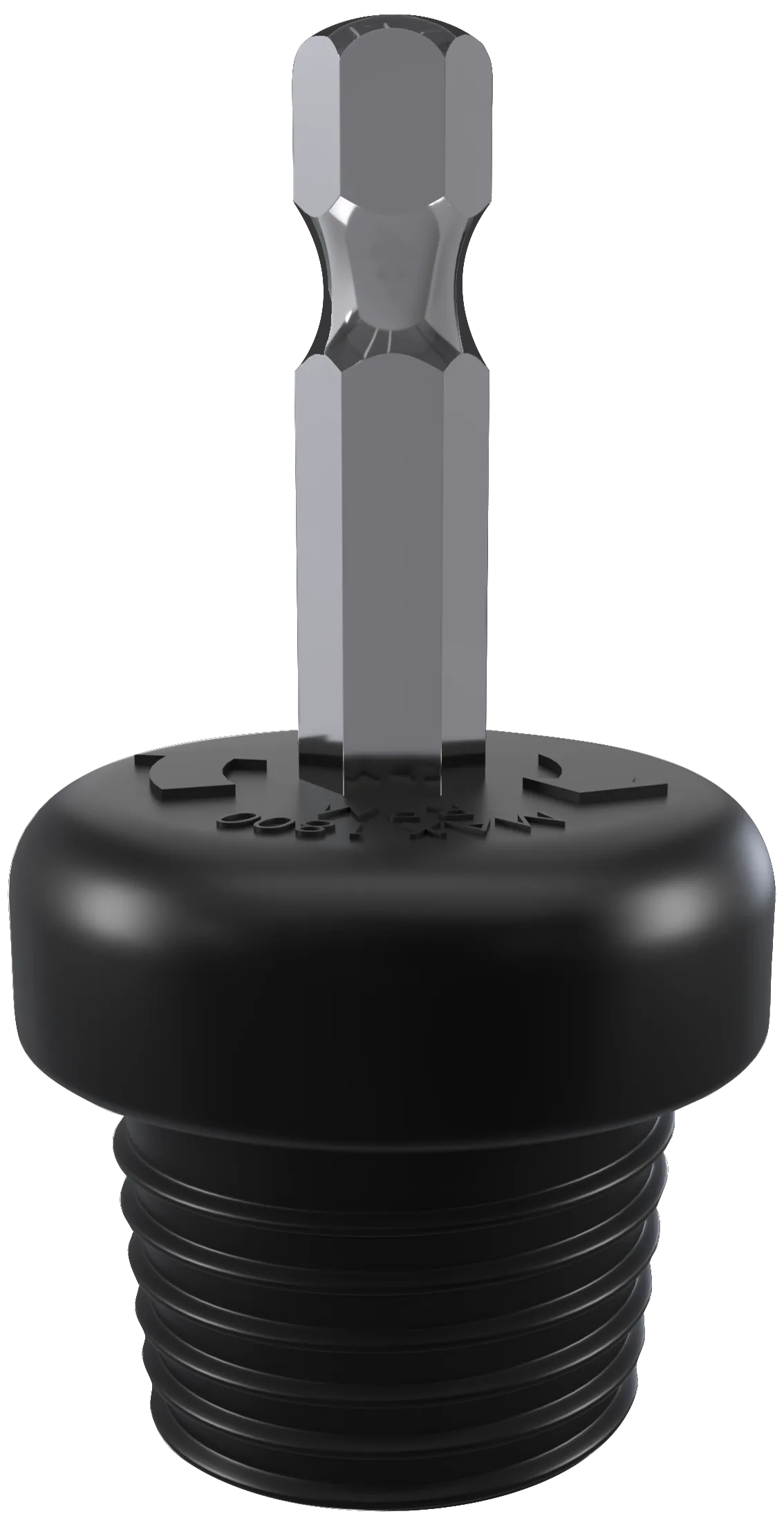 HyDrive gevindadapter, ø20×55mm, sort, 2stk