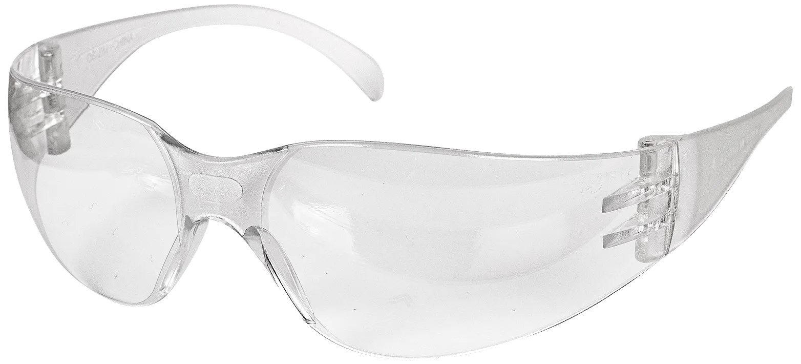 OS Basic slibebrille klar stel/klar glas