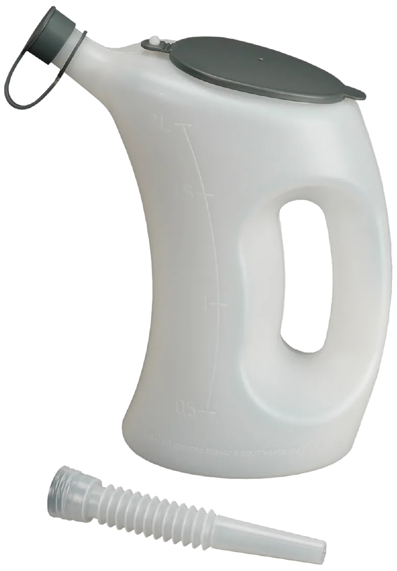 Pressol oliemål m/låg og flextud, 2ltr
