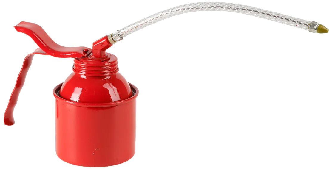 Pressol smørekande m/flextud, 250ml stålbeholder