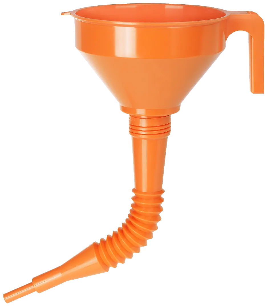 Pressol tragt ø16cm, 33cm flexudløb