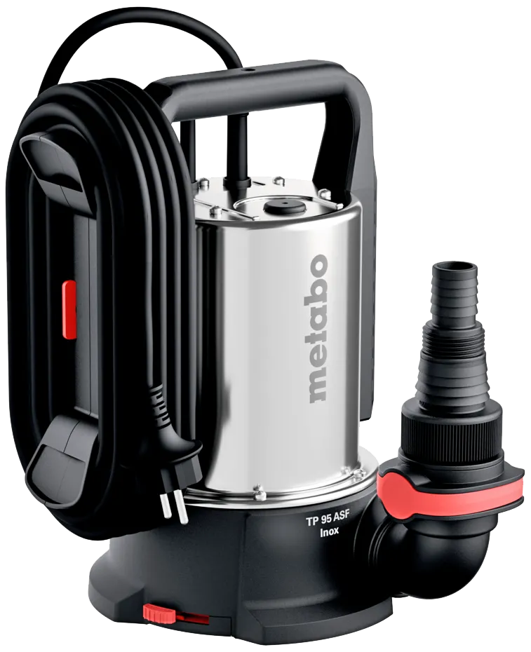 Dykpumpe rent vand 9,5m3/time 350W TP 95 ASF Inox