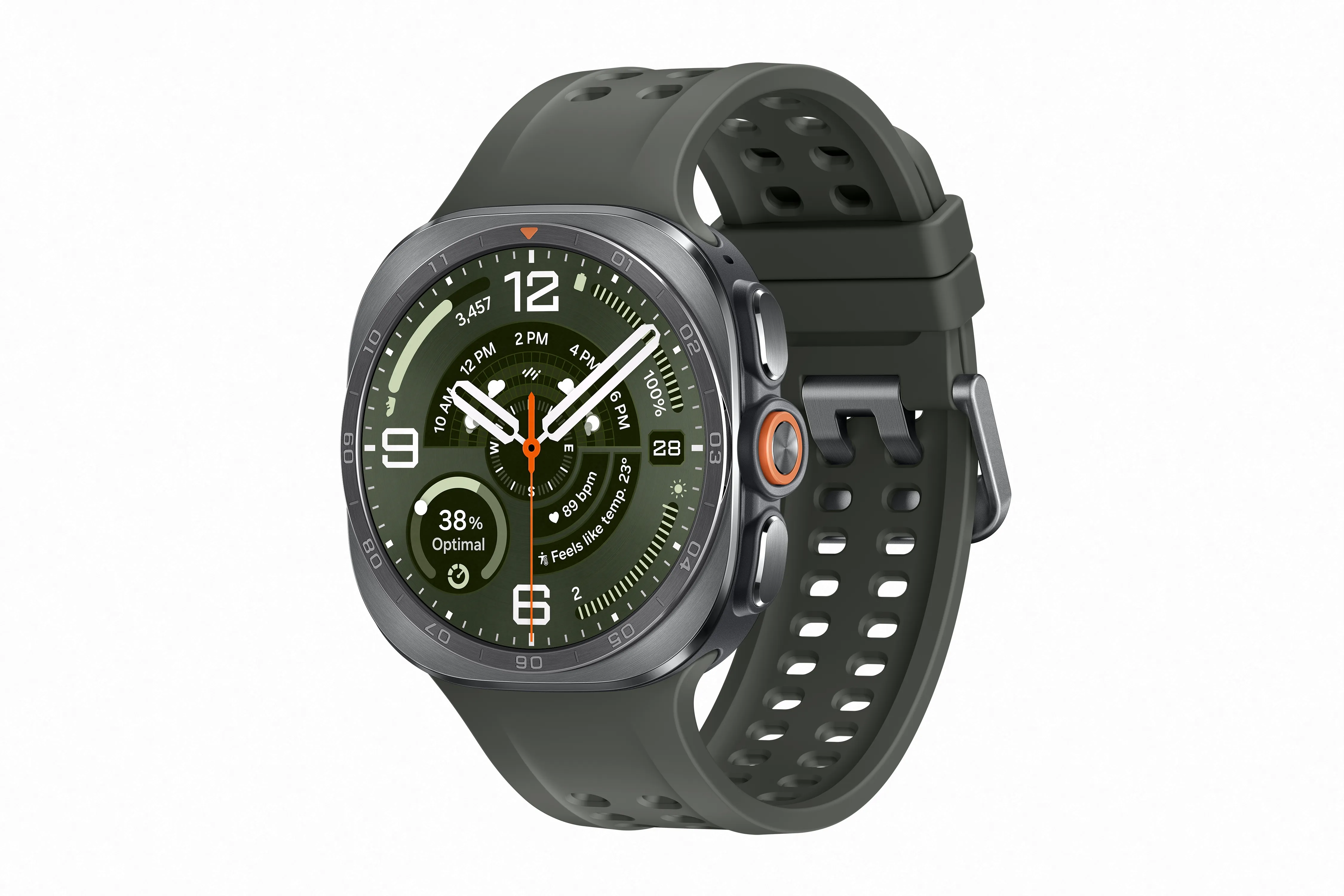 Samsung Galaxy Watch Ultra2 47mm eSim (silver + green)