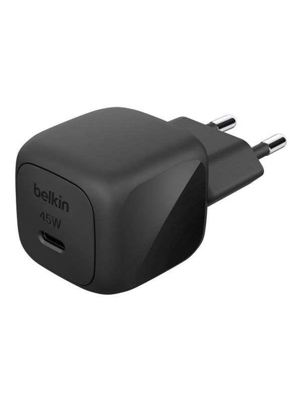 Belkin BoostCharge power adapter - compact - 24 pin USB-C - 45 Watt