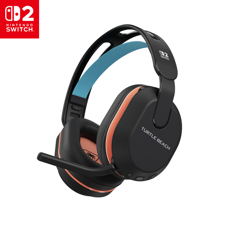 Turtle Beach Stealth 500 Wireless Gaming Headset - Charcoal Black for Nintendo Switch 2