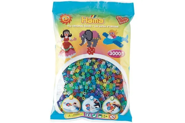 Hama Beads Glittermix 3000 pcs