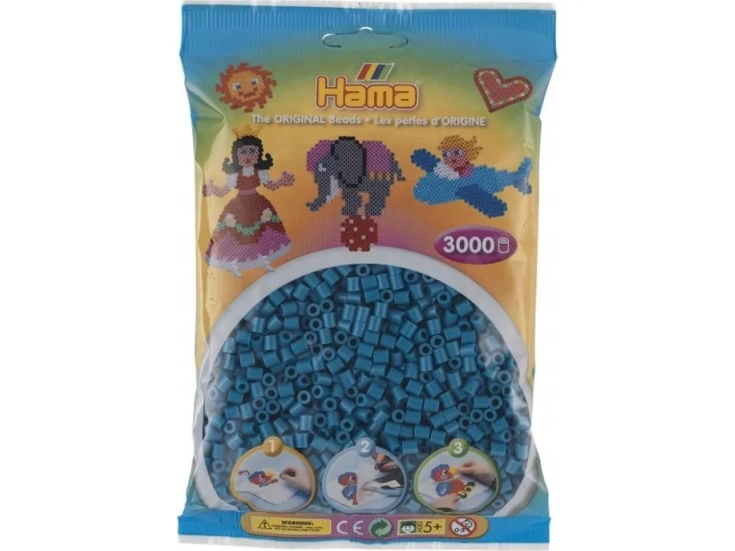 Hama Beads - Blue 3000 pcs