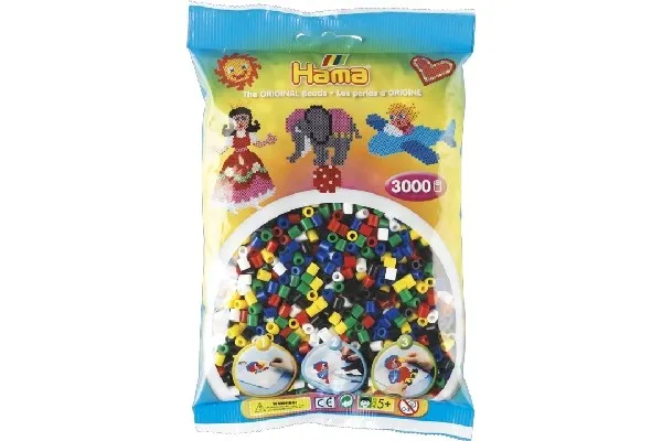 Hama Ironing Beads mix-primary 3000 pcs