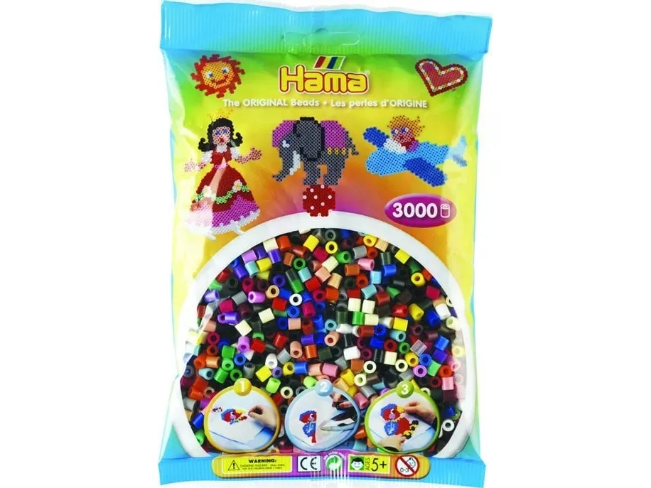 Hama Ironing Beads Mix 3000 pcs