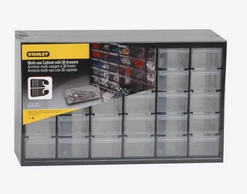 Stanley Multi-Purpose Storage Bin With 30 Small Drawers