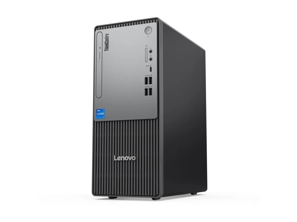 Lenovo ThinkCentre neo 50t Gen 5 - tower Core i3 i3-14100 3.5 GHz - 8 GB - SSD 256 GB - English - Europe