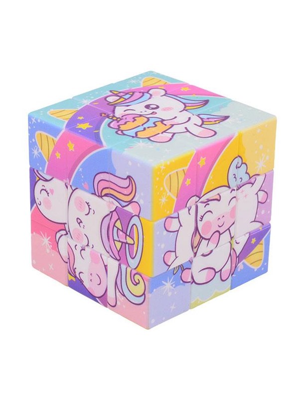 Johntoy Unicorn Puzzle Cube Blokk