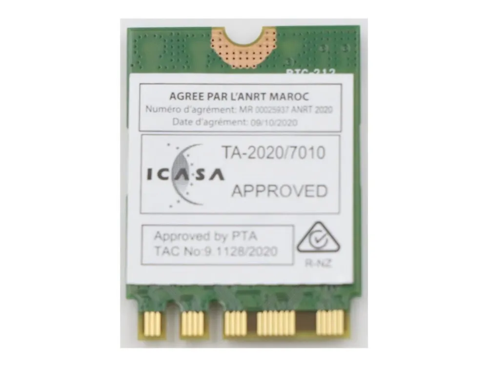 Lenovo Fru Liteon Rtl8852ae Wifi 6 2*2ax+bt5.1 Pcie M.2 Wlan